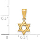 14k Yellow Gold 14k Star of David Pendant