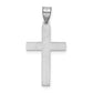 14k White Gold 14k White Gold Cross Pendant