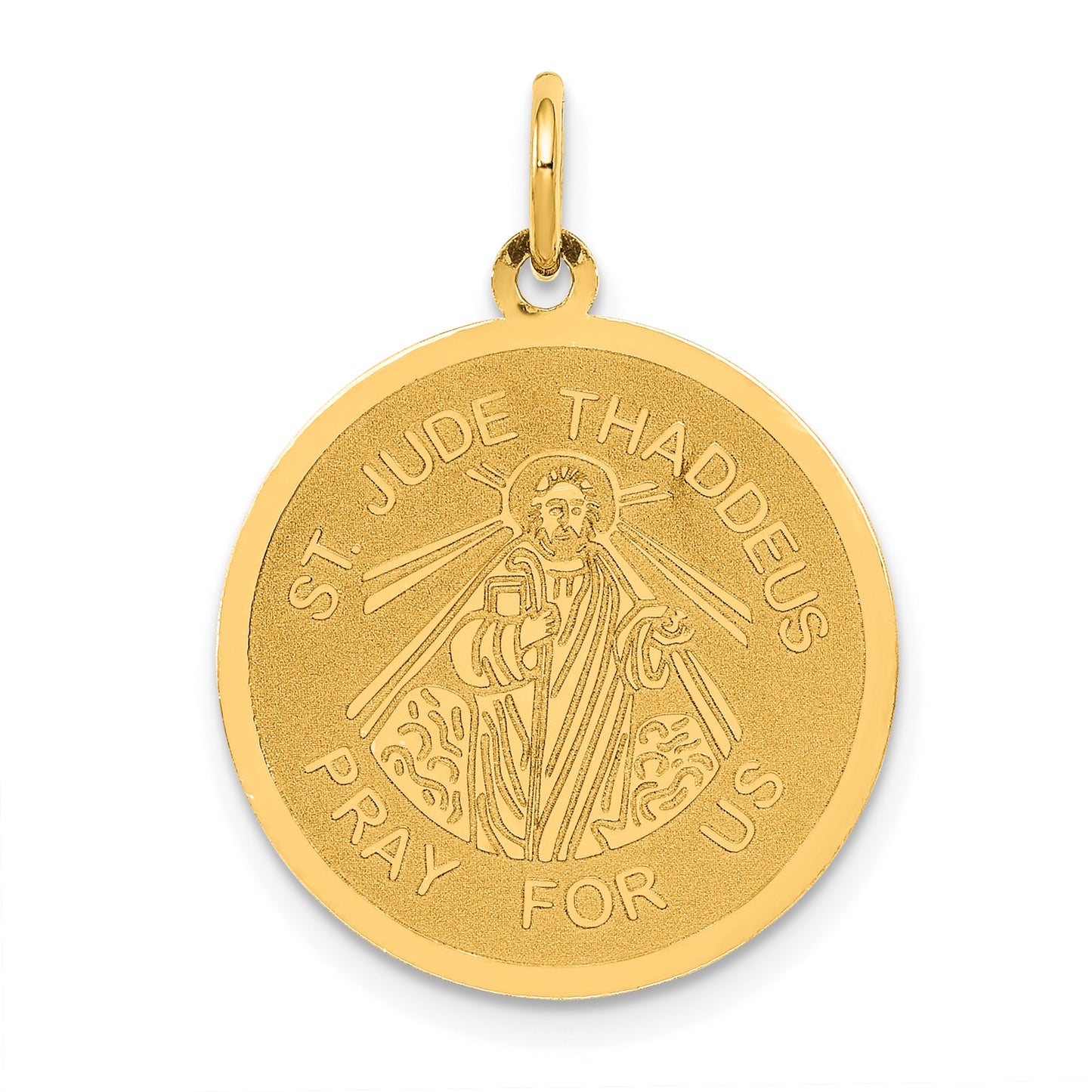 14k Yellow Gold 14k Saint Jude Thaddeus Charm