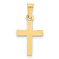 14k Yellow Gold 14k Cross Pendant