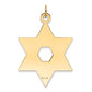 14k Yellow Gold 14K Laser Designed Star of David Pendant