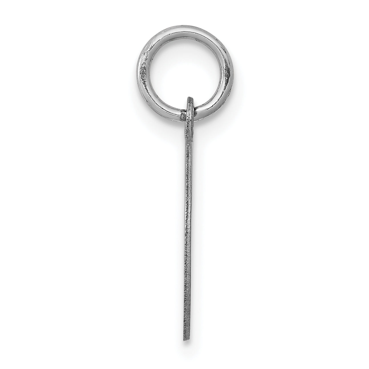 14k White Gold 14K White Gold Round Disc Charm