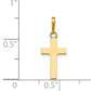 14k Yellow Gold 14k Children's Cross Pendant