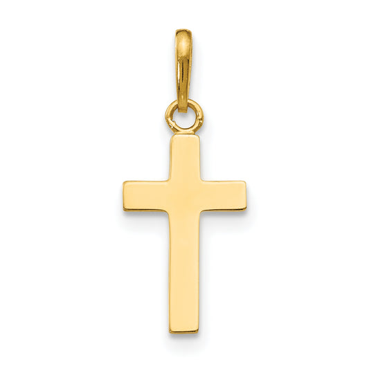 14k Yellow Gold 14k Children's Cross Pendant