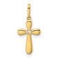 14k Yellow Gold 14k Childrens CZ Cross Pendant