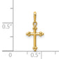 14k Yellow Gold 14K Cross Pendant