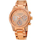 Original Akribos XXIV Diamond Rose Gold Dial Men's Watch AK1038RG