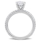 Original Amour 1 1/3 CT TW Diamond Solitaire Engagement Ring in 14k White Gold