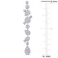 Original AMOUR 1 3/4 CT TW Diamond Teardrop Earrings In 14K White Gold