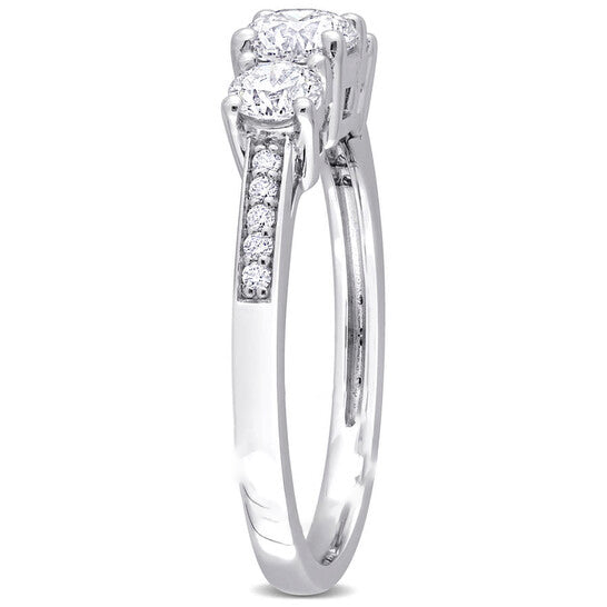 Original Amour 1 CT Diamond TW Engagement Ring White Platinum