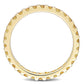 Original Amour 10k Yellow Gold 1 1/5 CT TGW Citrine Eternity Ring