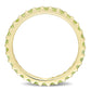 Original Amour 10k Yellow Gold 1 1/5 CT TGW Peridot Eternity Ring