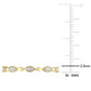 Original Amour 10K Yellow Gold 1/10 CT TDW Diamond Eternity Ring