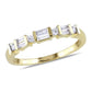 Original Amour 10k Yellow Gold 1/4 CT TDW Diamonds Eternity Ring