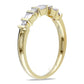 Original Amour 10k Yellow Gold 1/4 CT TDW Diamonds Eternity Ring