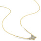 Original AMOUR 1/8 CT TW Diamond Butterfly Pendant with Chain In 10K Yellow Gold