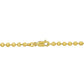 Original AMOUR 3mm Diamond Cut Ball Chain Necklace In 10K Yellow Gold, 16 In