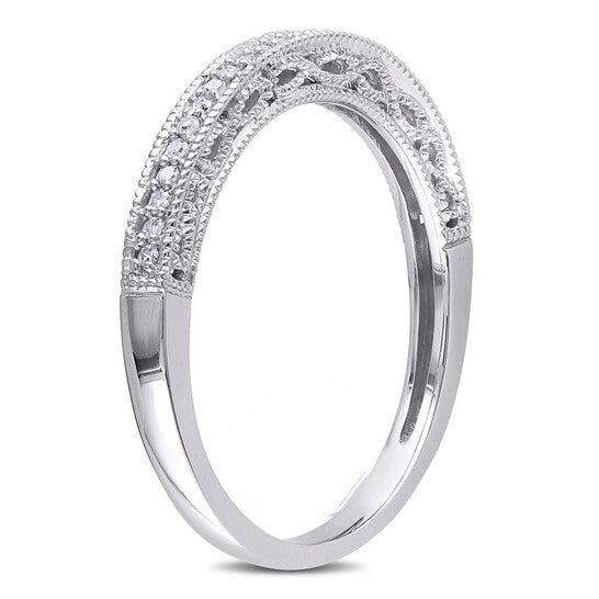 Original Amour 1/10 cttw Diamond Anniversary Band in 10K White Gold JMS005276