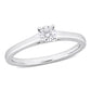 Original Amour 1/4 CT Diamond TW Solitaire Engagement Ring Platinum