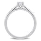 Original Amour 1/4 CT Diamond TW Solitaire Engagement Ring Platinum