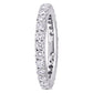 Original Amour 14k White Gold 1 CT TW Diamond Eternity Ring