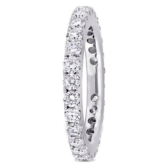 Original Amour 14k White Gold 1 CT TW Diamond Eternity Ring