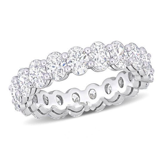 Original Amour 14k White Gold 3 1/2 CT TW Diamond Eternity Ring