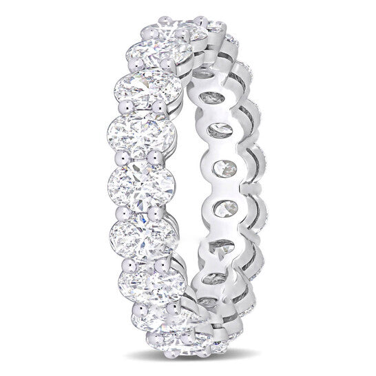 Original Amour 14k White Gold 3 1/2 CT TW Diamond Eternity Ring