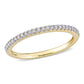 Original Amour 14K Yellow Gold 1/8 CT TDW Diamond Eternity Ring