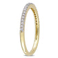 Original Amour 14K Yellow Gold 1/8 CT TDW Diamond Eternity Ring