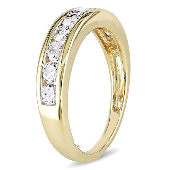 Original Amour 14k Yellow Gold 3/4 CT TDW Diamond Anniversary Ring