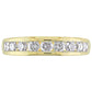 Original Amour 14k Yellow Gold 3/4 CT TDW Diamond Anniversary Ring