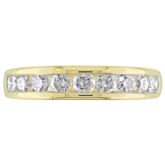 Original Amour 14k Yellow Gold 3/4 CT TDW Diamond Anniversary Ring