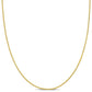 Original AMOUR 1.6mm Round Cable Chain Necklace In 14K Yellow Gold - 18 In