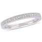 Original Amour 1/8 CT Diamond Stackable Eternity Wedding Band in 14k White Gold JMS005040