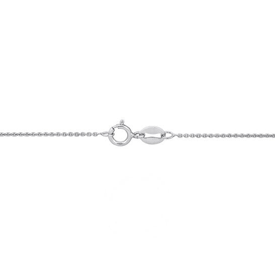 Original AMOUR Cable Chain Necklace In Platinum, 16 In