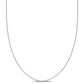 Original AMOUR Cable Chain Necklace In Platinum, 18 In