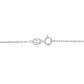 Original AMOUR Diamond Cut Cable Chain Bracelet In Platinum, 9 In