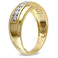 Original Amour Men's 1/2 CT TW Diamond Wedding Band in 10k Yellow Gold