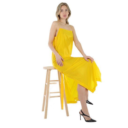 Original Artica Arbox Long Yellow Dress, Size X-Small