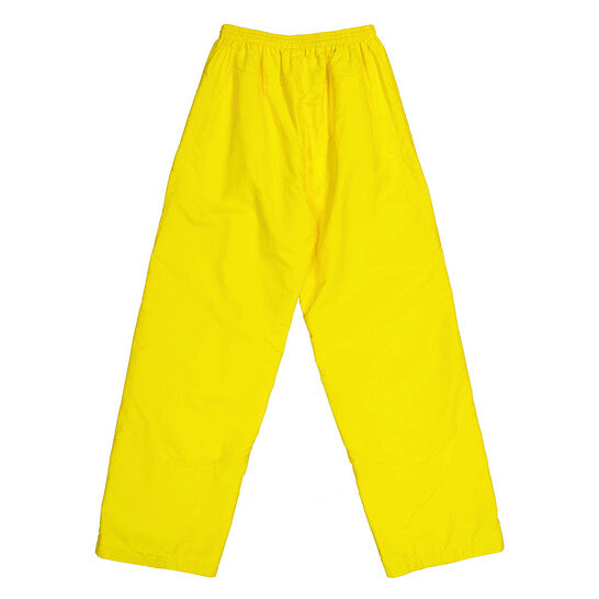 Original Balenciaga Men's Citrus Yellow Logo Tracksuit Bottoms, Size X-Small