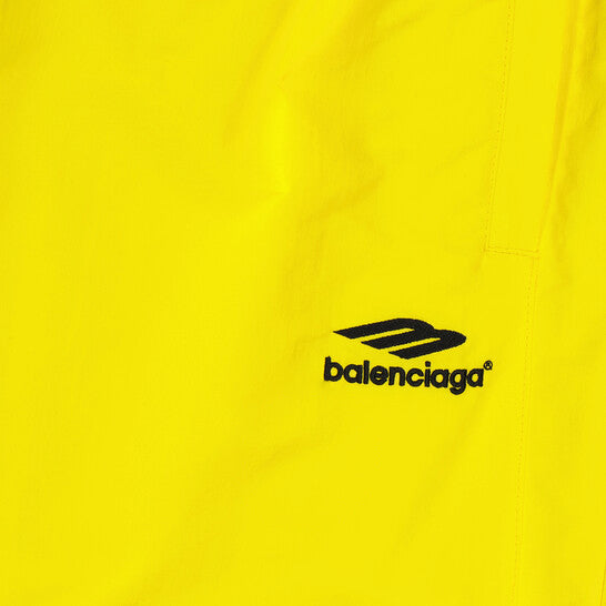 Original Balenciaga Men's Citrus Yellow Logo Tracksuit Bottoms, Size X-Small