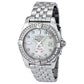 Original Breitling Galactic 36 Mother of Pearl Dial Diamond Unisex Watch A3733053-A717SS