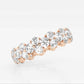 Original Brilliant Diamond 14K Rose Gold 2 1/2 CTTW Garland Round-Cut LAB GROWN Diamond Eternity Band (G+SI)