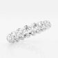 Original Brilliant Diamond 14K White Gold 2 CTTW Floating Round-Cut LAB GROWN Diamond Eternity Band (G+, SI)