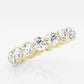 Original Brilliant Diamond 14K Yellow Gold 3 CTTW Floating Round-Cut LAB GROWN Diamond Eternity Band (G+, SI)