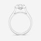 Original Brilliant Diamond 2 cttw Oval-Cut Lab Grown Diamond Bezel Set Solitaire Engagement Ring in Platinum , FG/VS-SI