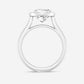 Original Brilliant Diamond 5 cttw Pear-Cut Lab Grown Diamond Bezel Set Solitaire Engagement Ring in Platinum , FG/VS-SI