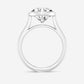 Original Brilliant Diamond 5 cttw Round-Cut Lab Grown Diamond Bezel Set Solitaire Engagement Ring in Platinum , FG/VS-SI