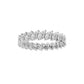 Original Brilliant Diamond Platinum 2 CTTW Marquise LAB GROWN Diamond Eternity Band (G+SI)